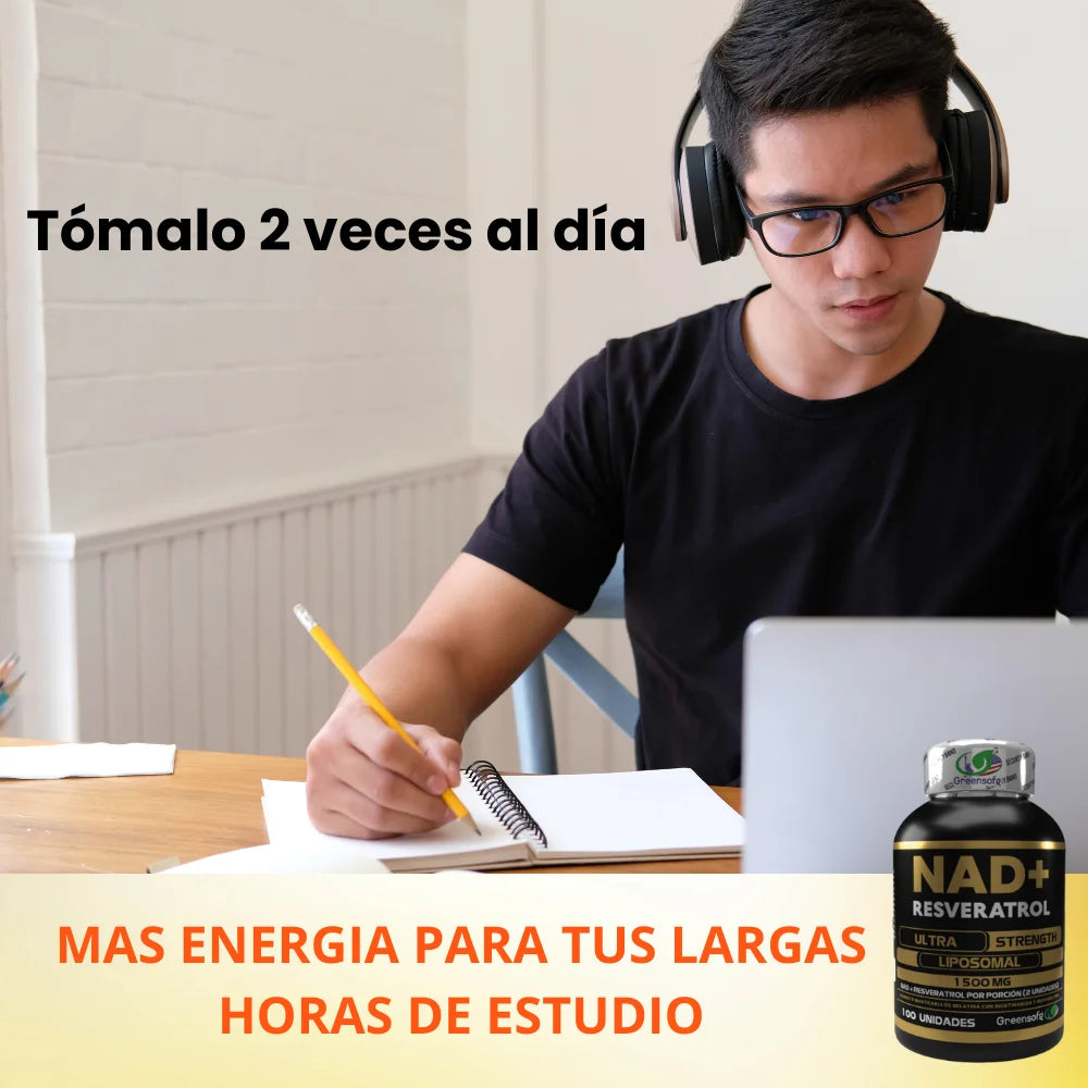 NAD+ Resveratrol Con Registro Invima