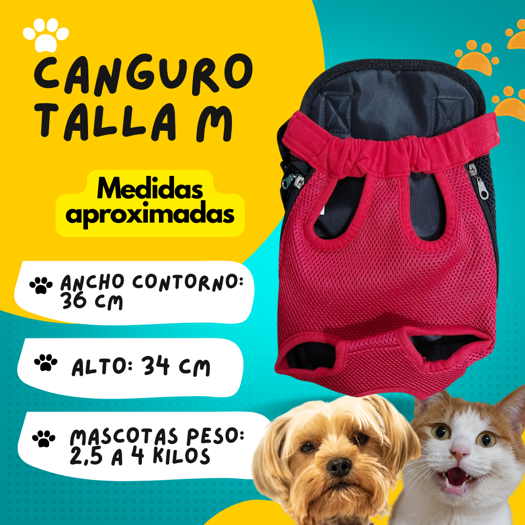 CANGURO PARA MASCOTAS