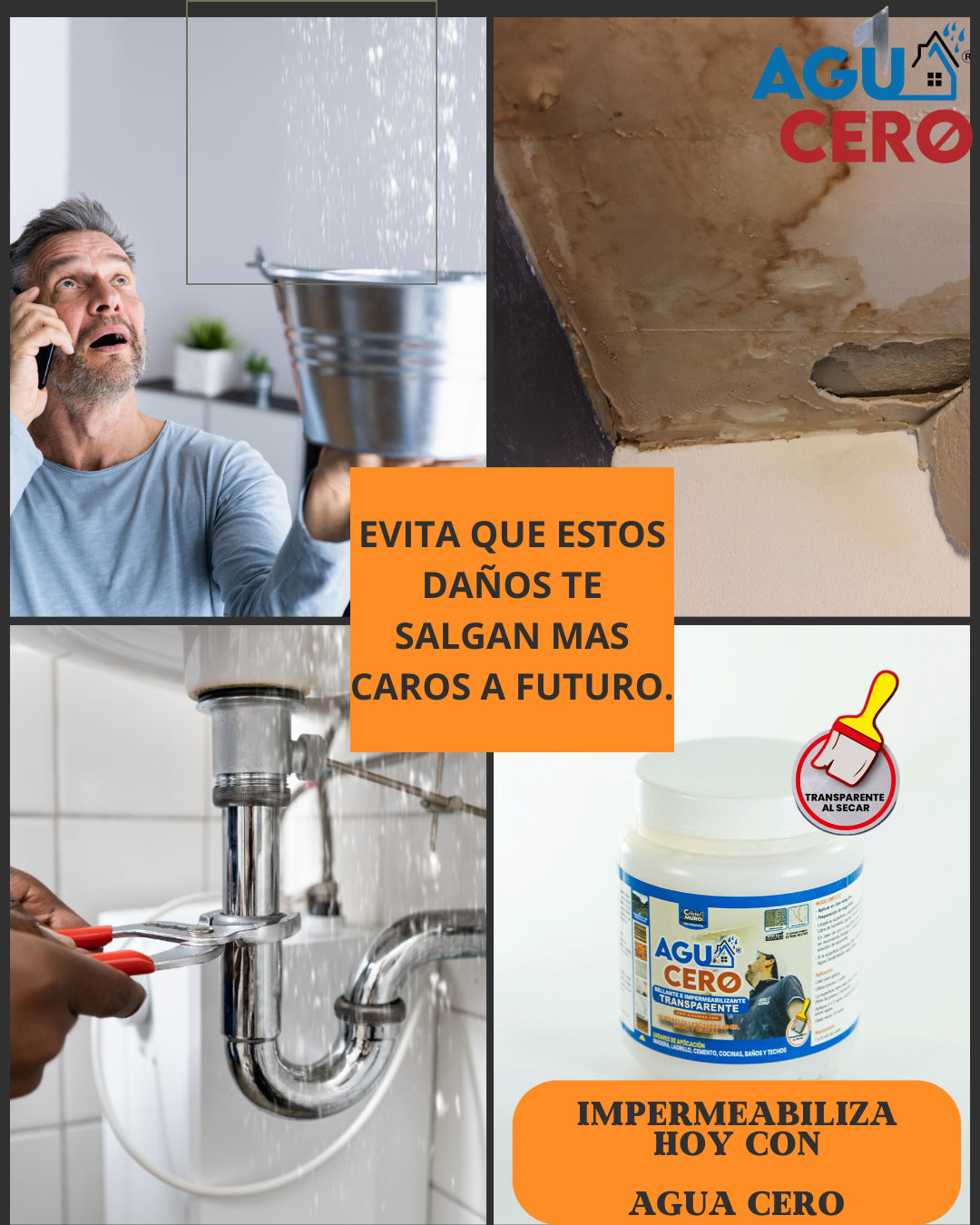 La SOLUCION para goteras, filtraciones, moho y humedad.