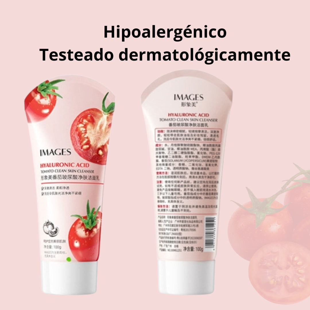 LIMPIADOR FACIAL CON TOMATE