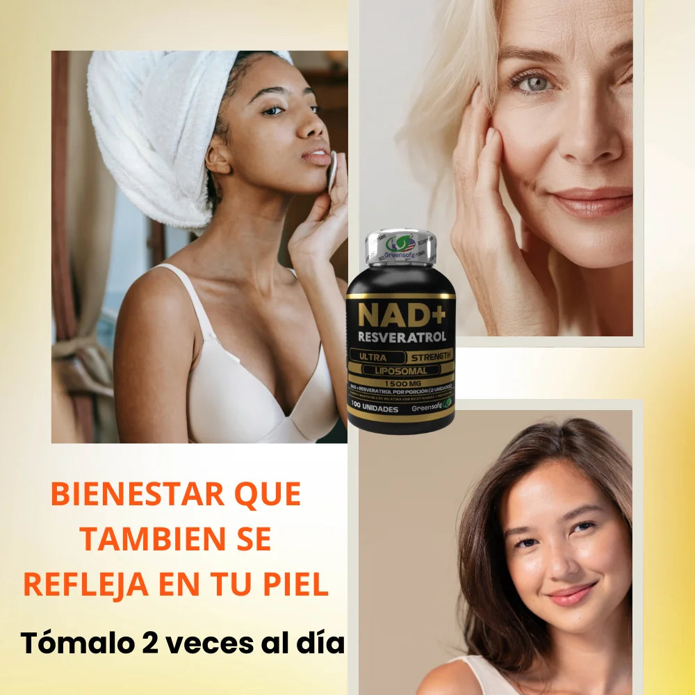 NAD+ Resveratrol Con Registro Invima