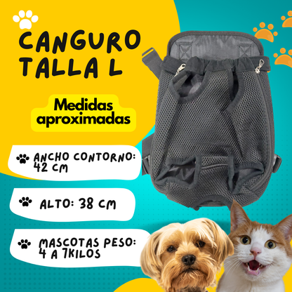 CANGURO PARA MASCOTAS