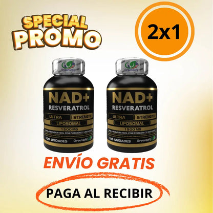 NAD+ Resveratrol Con Registro Invima