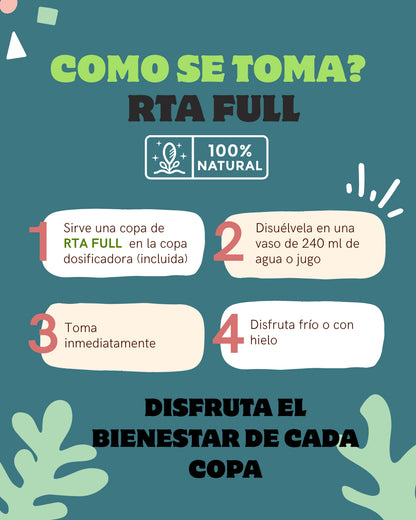 RTA FULL. Desintoxica tu organismo de forma natural