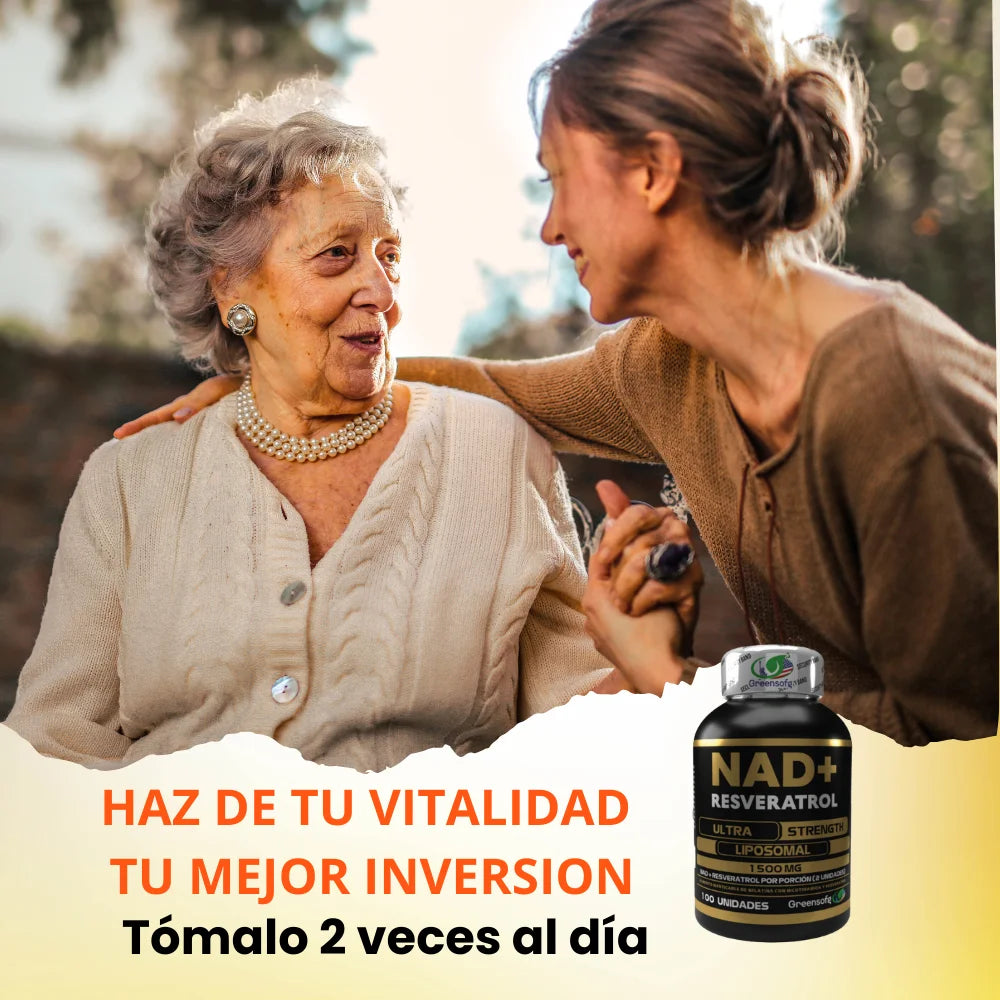 NAD+ Resveratrol Con Registro Invima