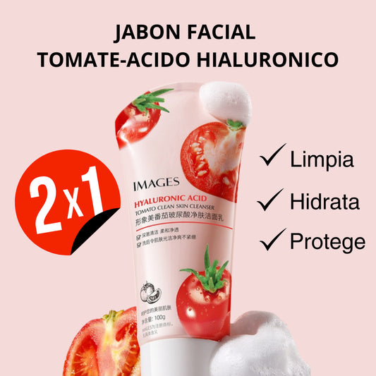 LIMPIADOR FACIAL CON TOMATE