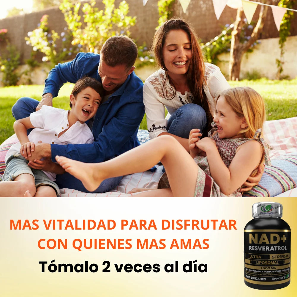 NAD+ Resveratrol Con Registro Invima