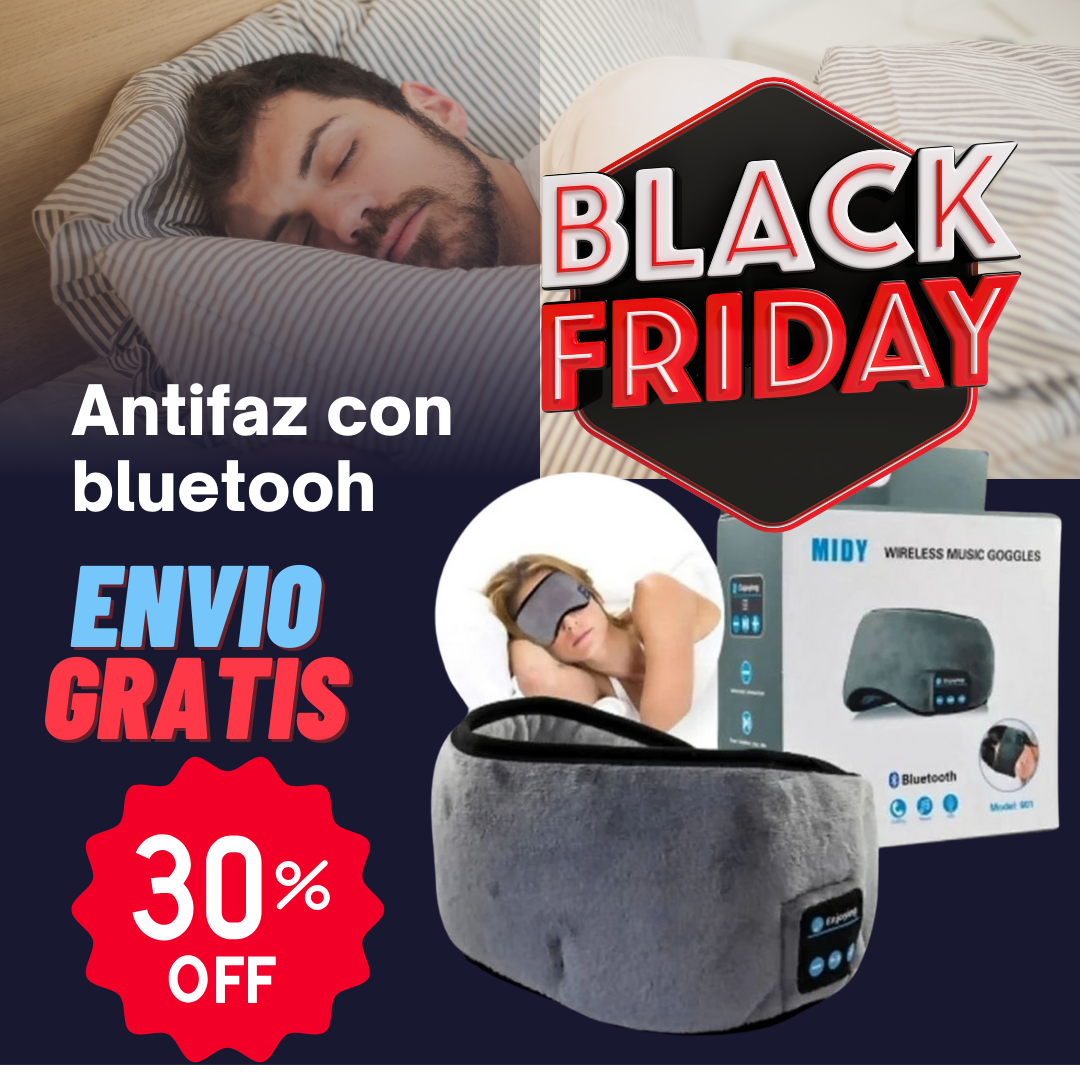 ANTIFAZ PARA DORMIR CON BLUETOOH