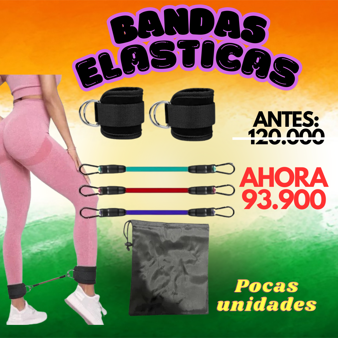 FLEXI FIT PRO BANDAS DE RESISTENCIA PARA TOBILLOS