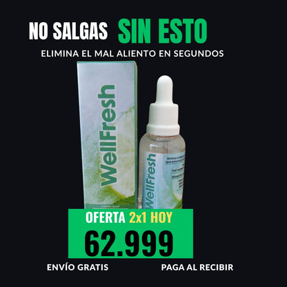 Wellfresh OFERTA PAGUE 1 Y LLEVE 2