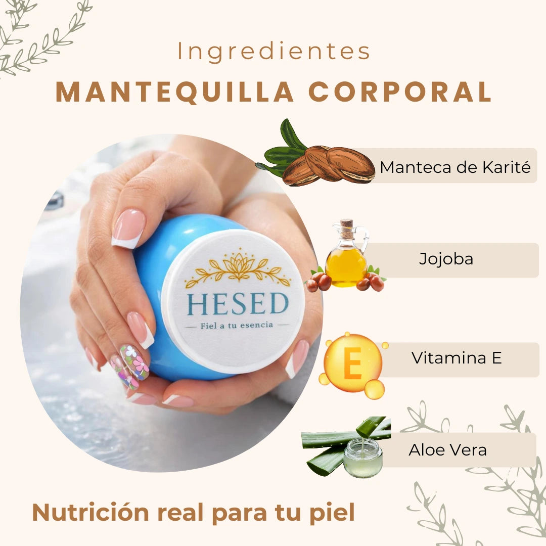 Hesed Piel de Seda. Nutrición intensiva para tu piel