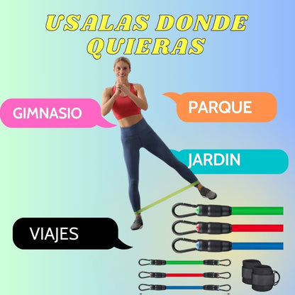 FLEXI FIT PRO BANDAS DE RESISTENCIA PARA TOBILLOS