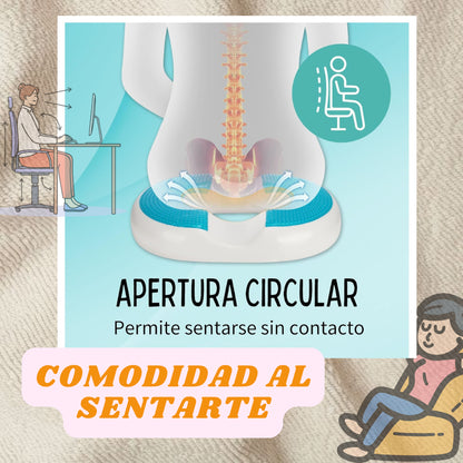 CojínCox™ - Cojín de Gel para Espalda y Coxis