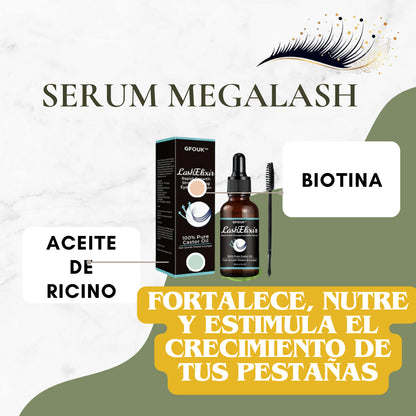 SERUM MEGALASH Pestañas más largas y voluminosas