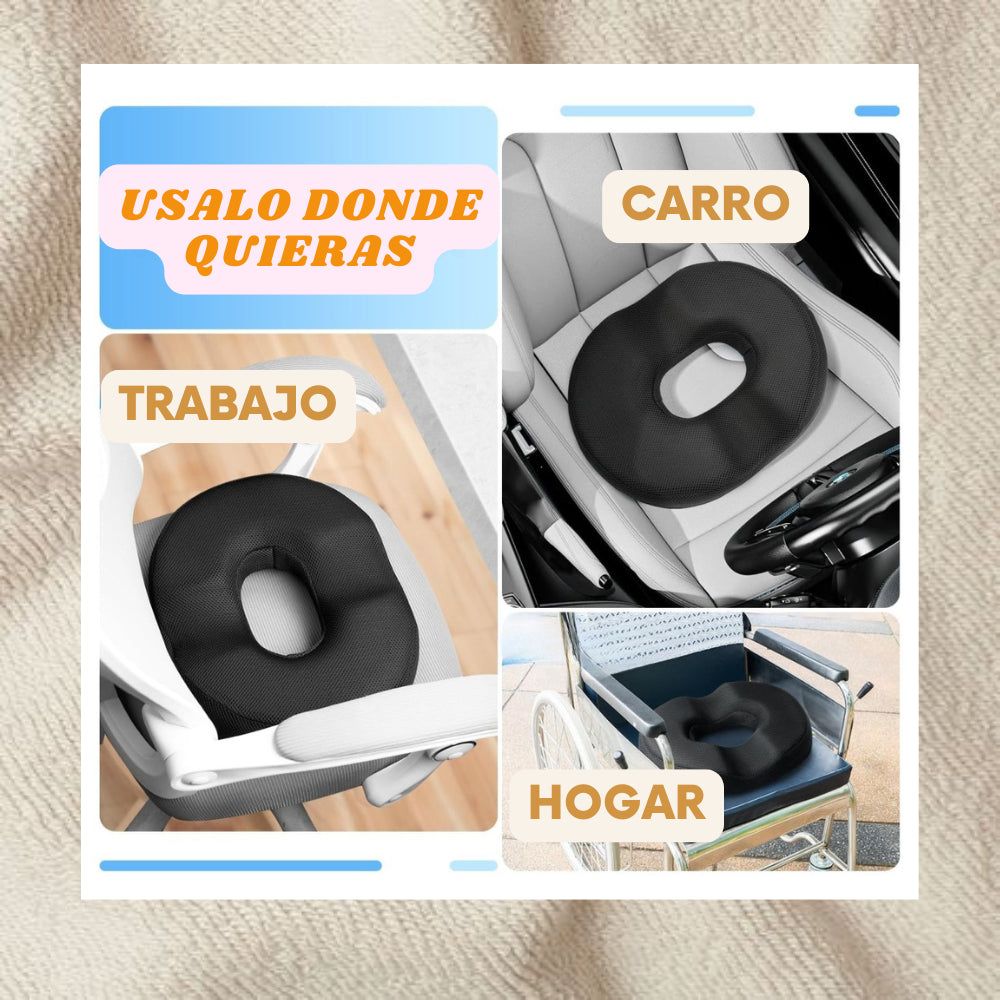 CojínCox™ - Cojín de Gel para Espalda y Coxis