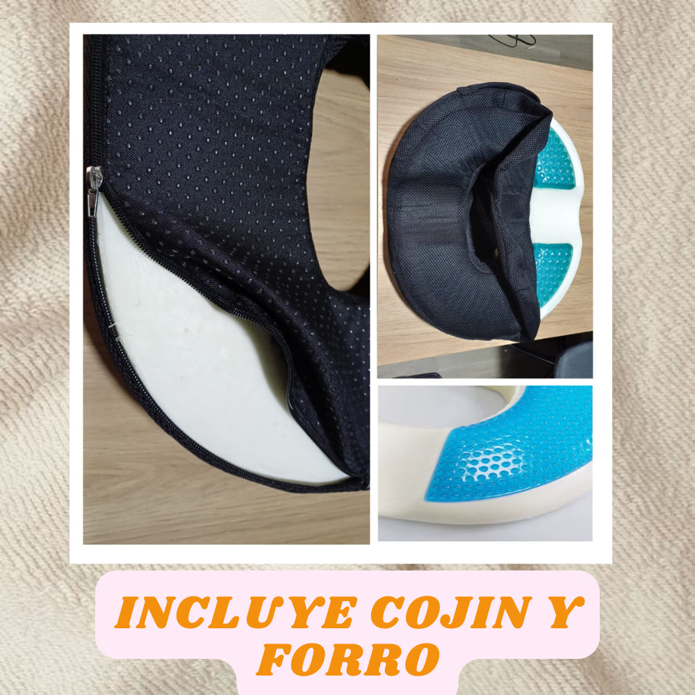 CojínCox™ - Cojín de Gel para Espalda y Coxis