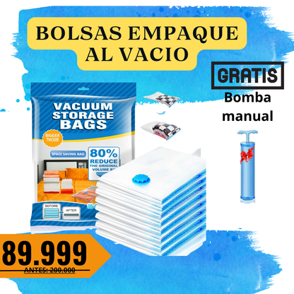 BOLSAS EMPACADORAS AL VACIO