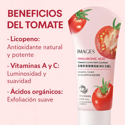 LIMPIADOR FACIAL CON TOMATE