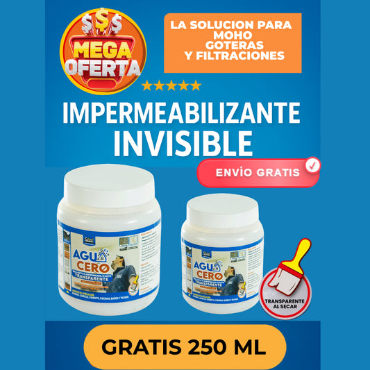 La SOLUCION para goteras, filtraciones, moho y humedad.