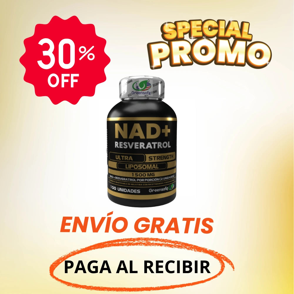 NAD+ Resveratrol Con Registro Invima
